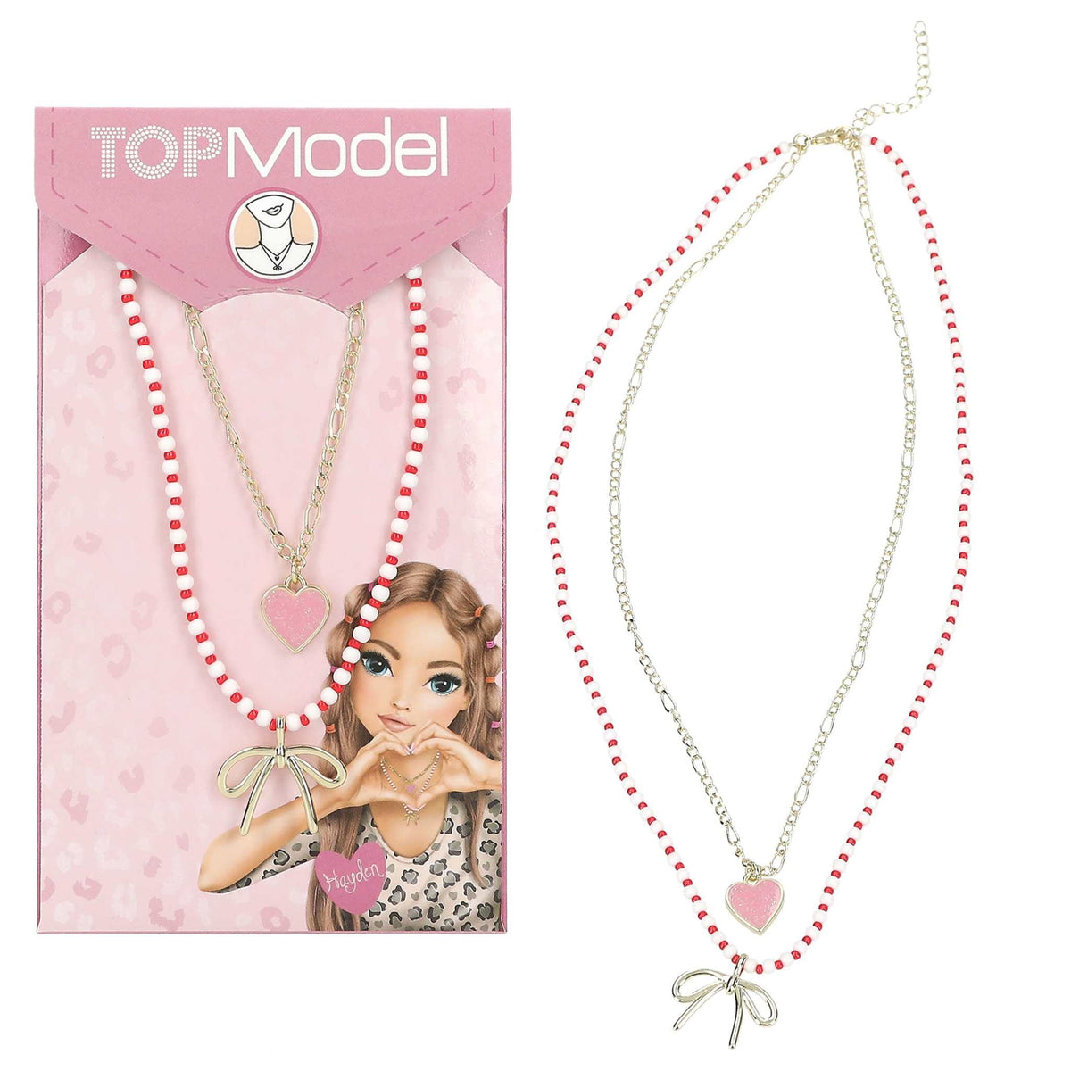 TOPModel Doppel-Halskette Leoheart