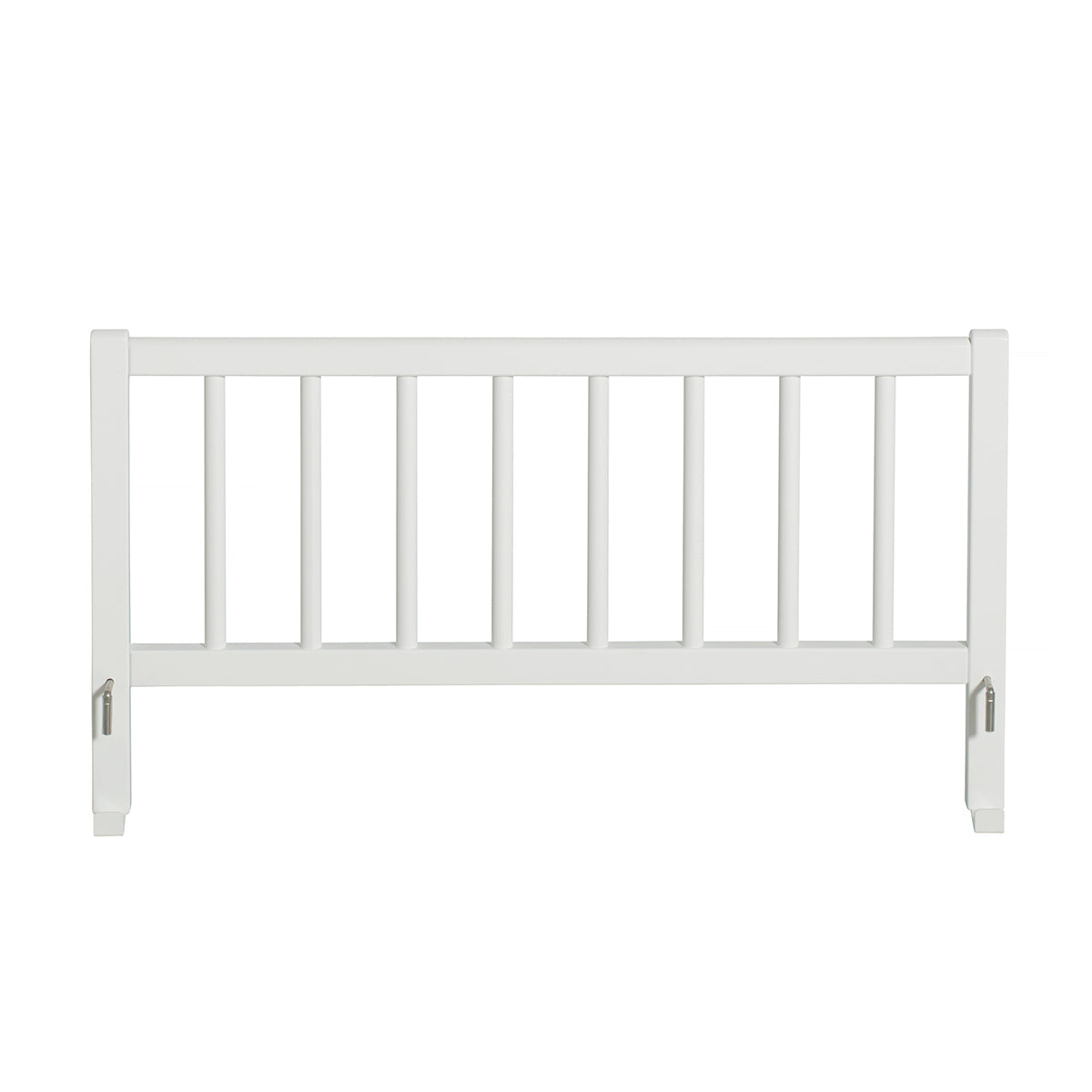 Weißer Wood Rausfallschutz von Oliver Furniture für Kinderbetten, 77x42x2,5 cm