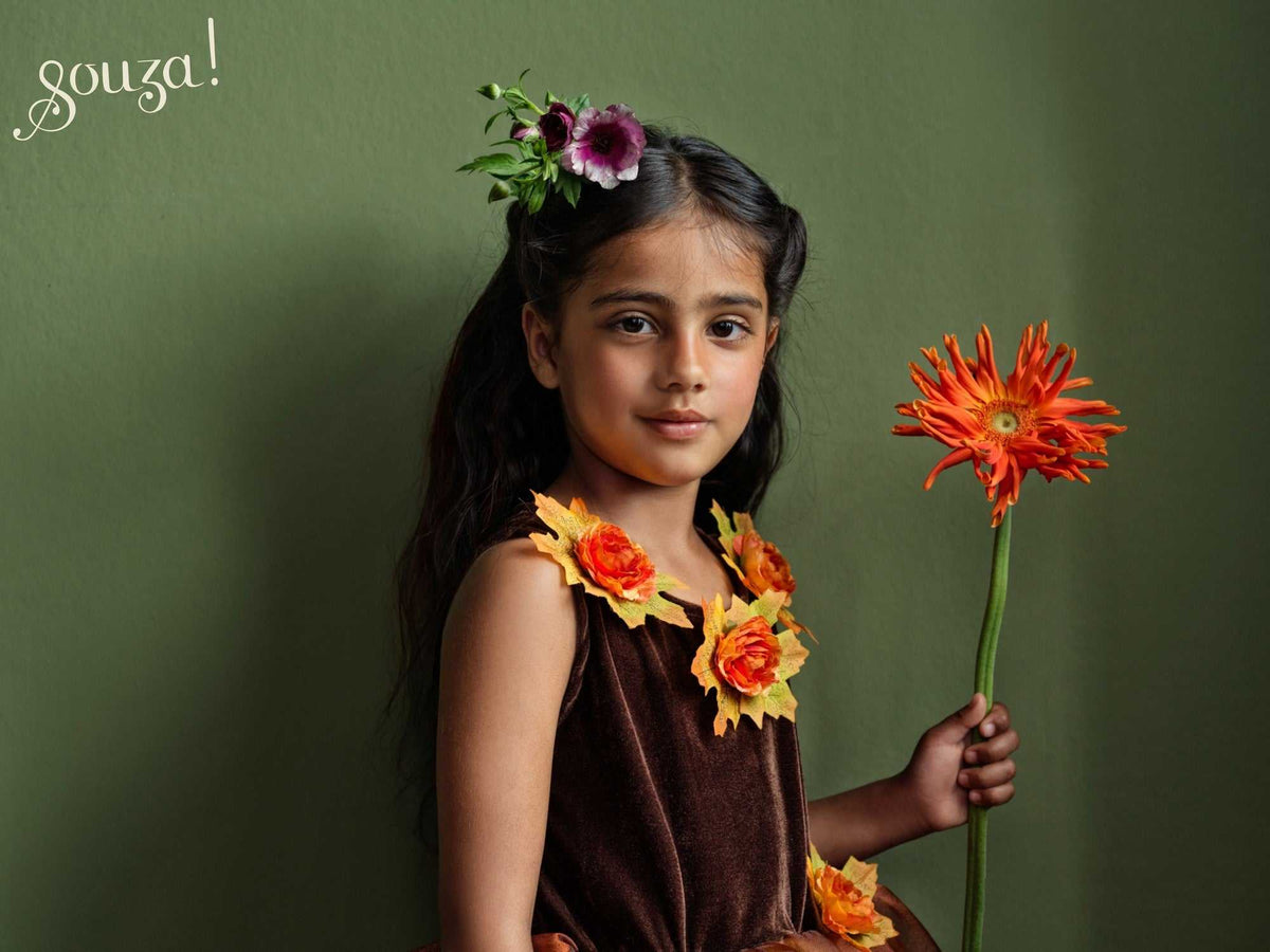 Waldhexe Sabrina/ Kleid + Hut 8-10 Jahre