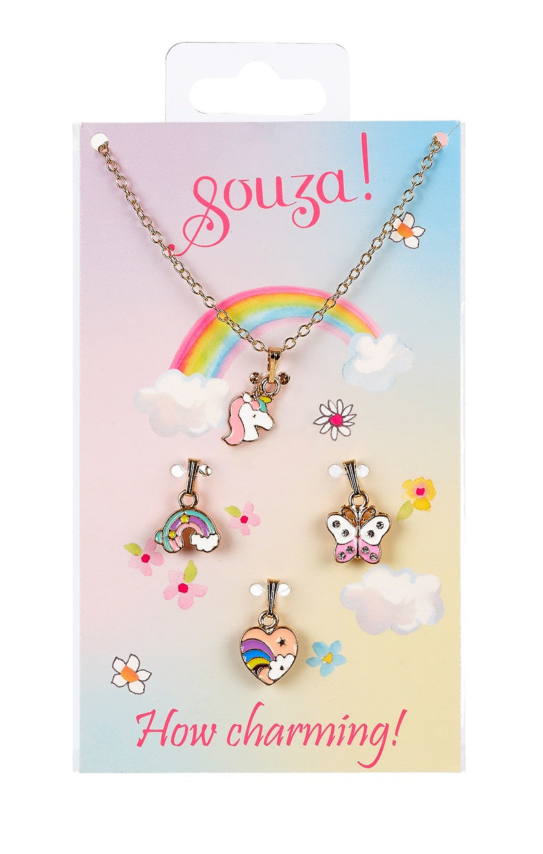 Geschenkset Miracles Kette und 3 Anhänger