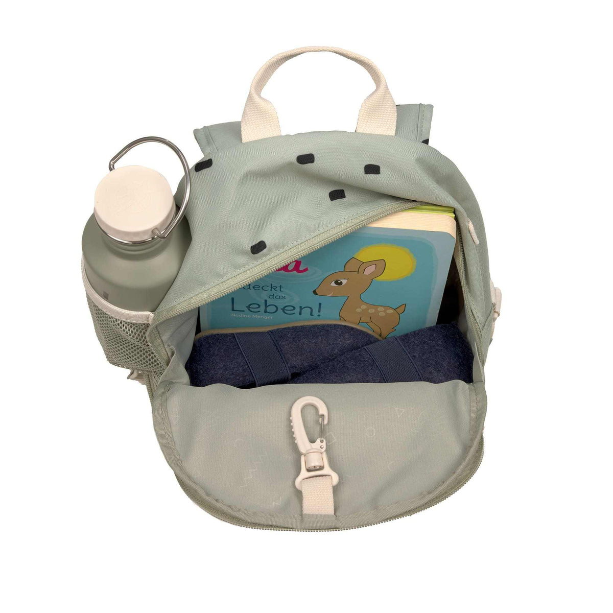 Mini Backpack Happy Prints light oliv