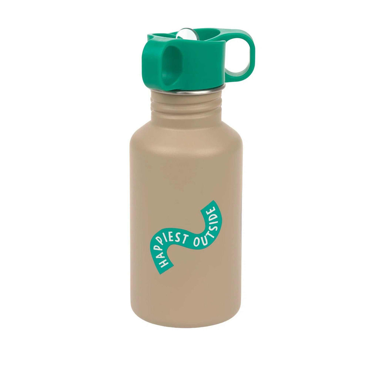 Edelstahl Trinkflasche - Happy Trails Frog