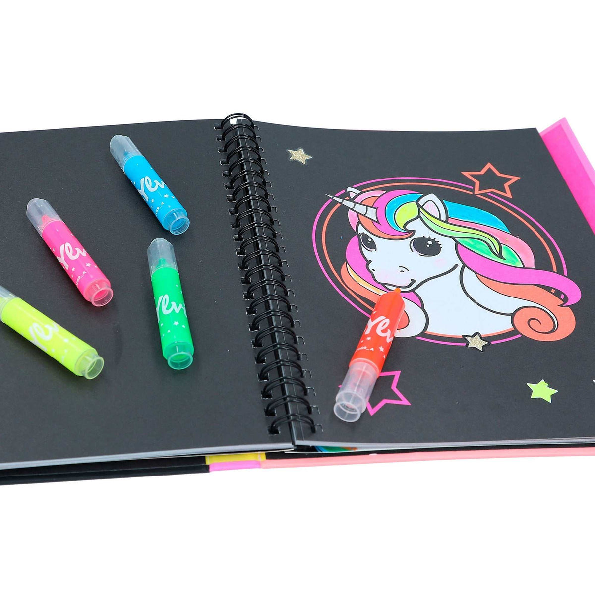Ylvi Neon Malbuch Set