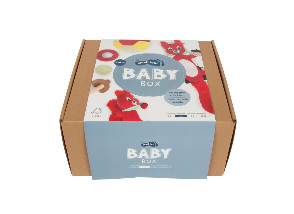 Baby-Box 4-6 Monate „Erkunden & Begreifen“