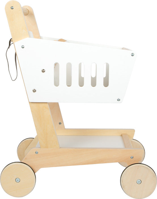Einkaufswagen aus Holz