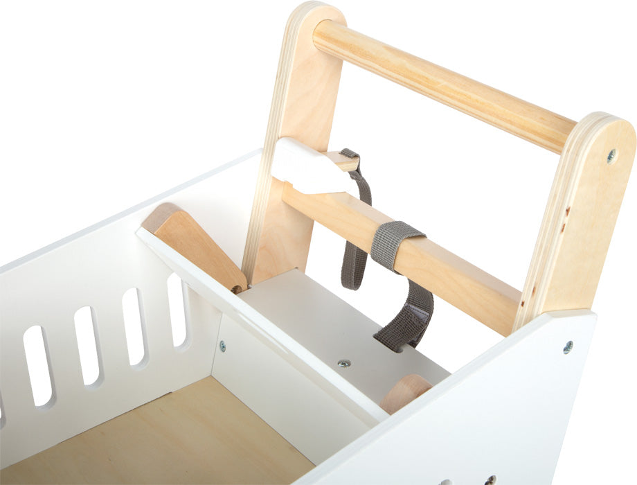 Einkaufswagen aus Holz