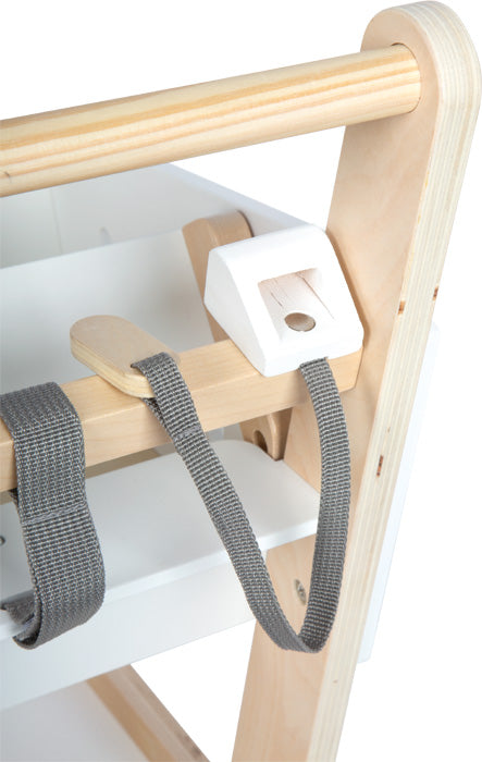 Einkaufswagen aus Holz