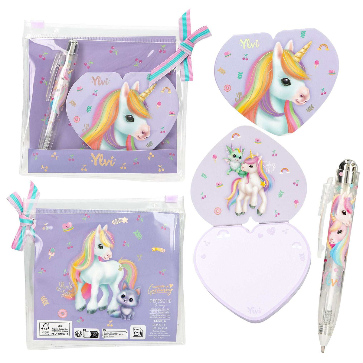 Ylvi Schreibset (1Stück)