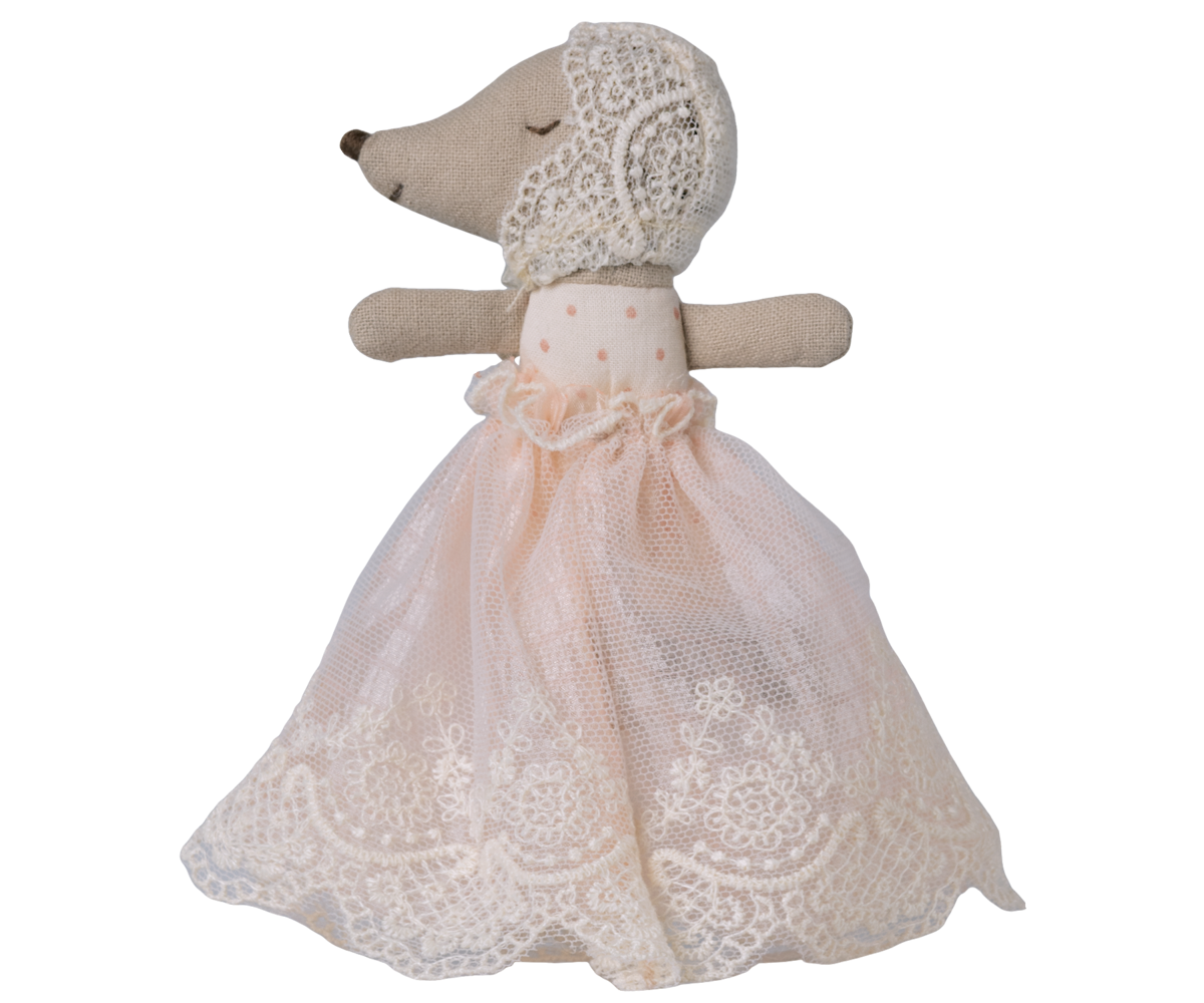 Baby Maus im Kleid – Powder