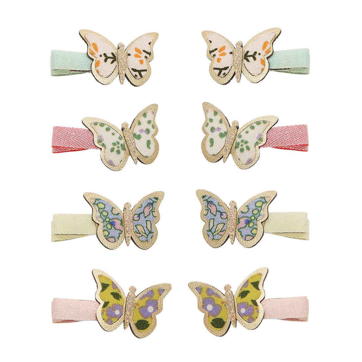 Haarclips Mini Schmetterlinge