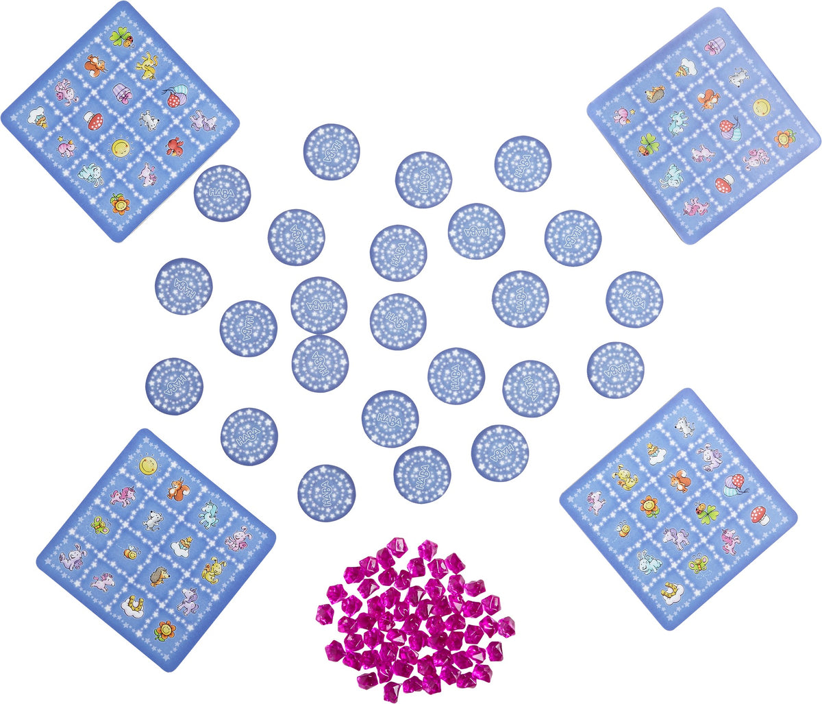 Einhorn Glitzerglück – Funkel-Bingo
