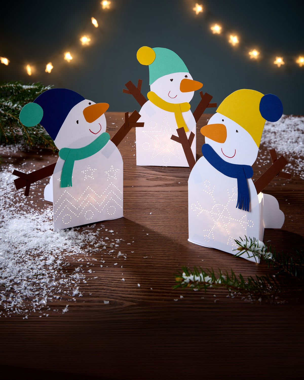 Bastelset - Erstes Prickeln Schneemann