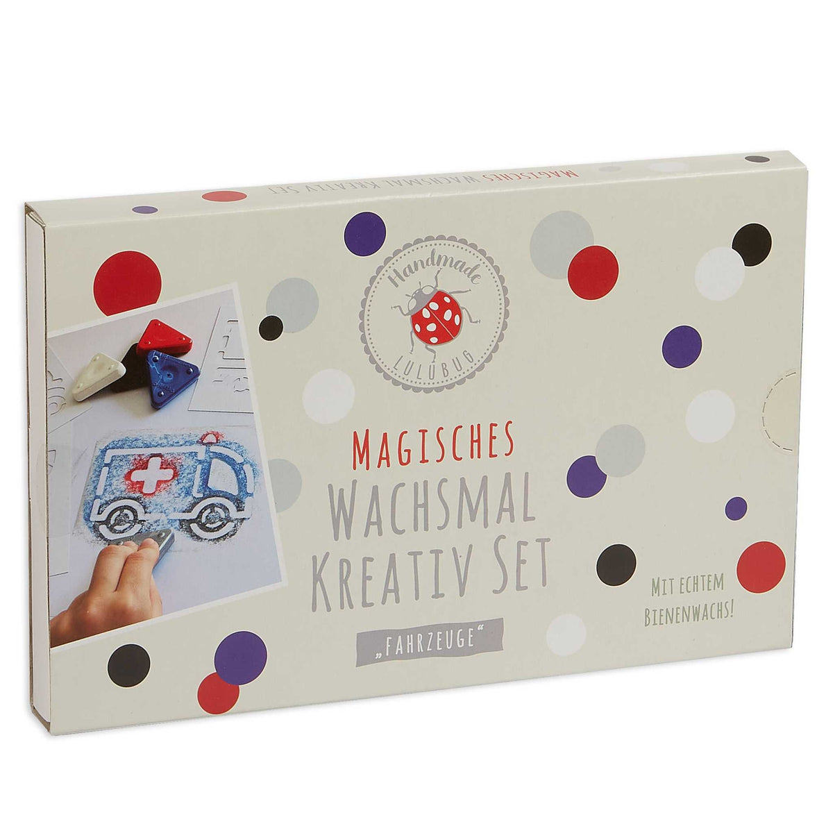 Magisches Wachsmal- Kreativ Fahrzeuge