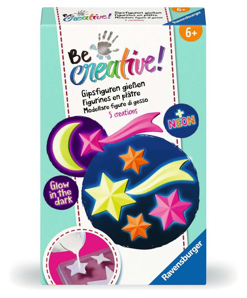 Kreativset BeCreative Mini - Leuchtsterne
