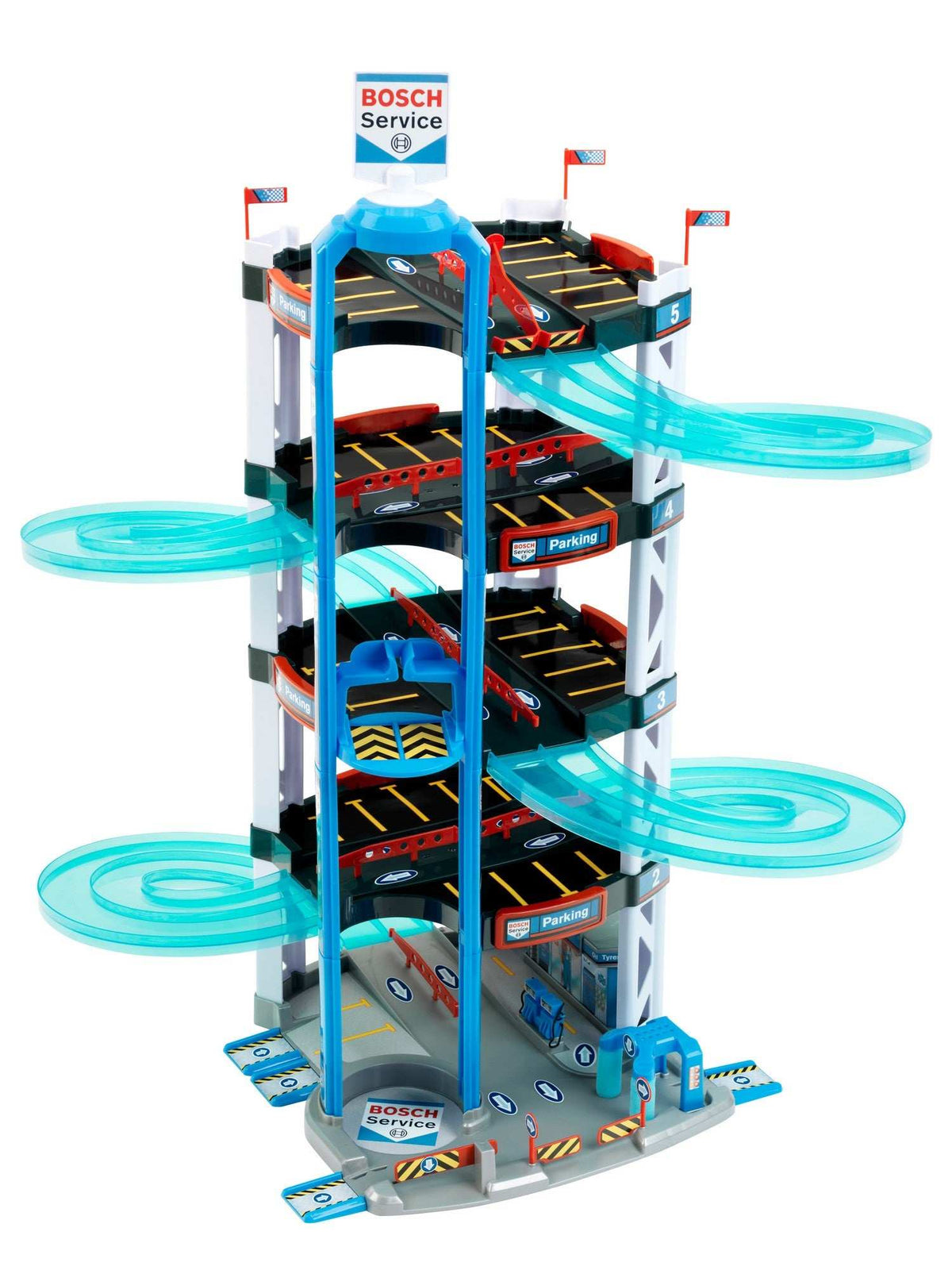 Bosch Car Service Parkhaus mit 5 Ebenen