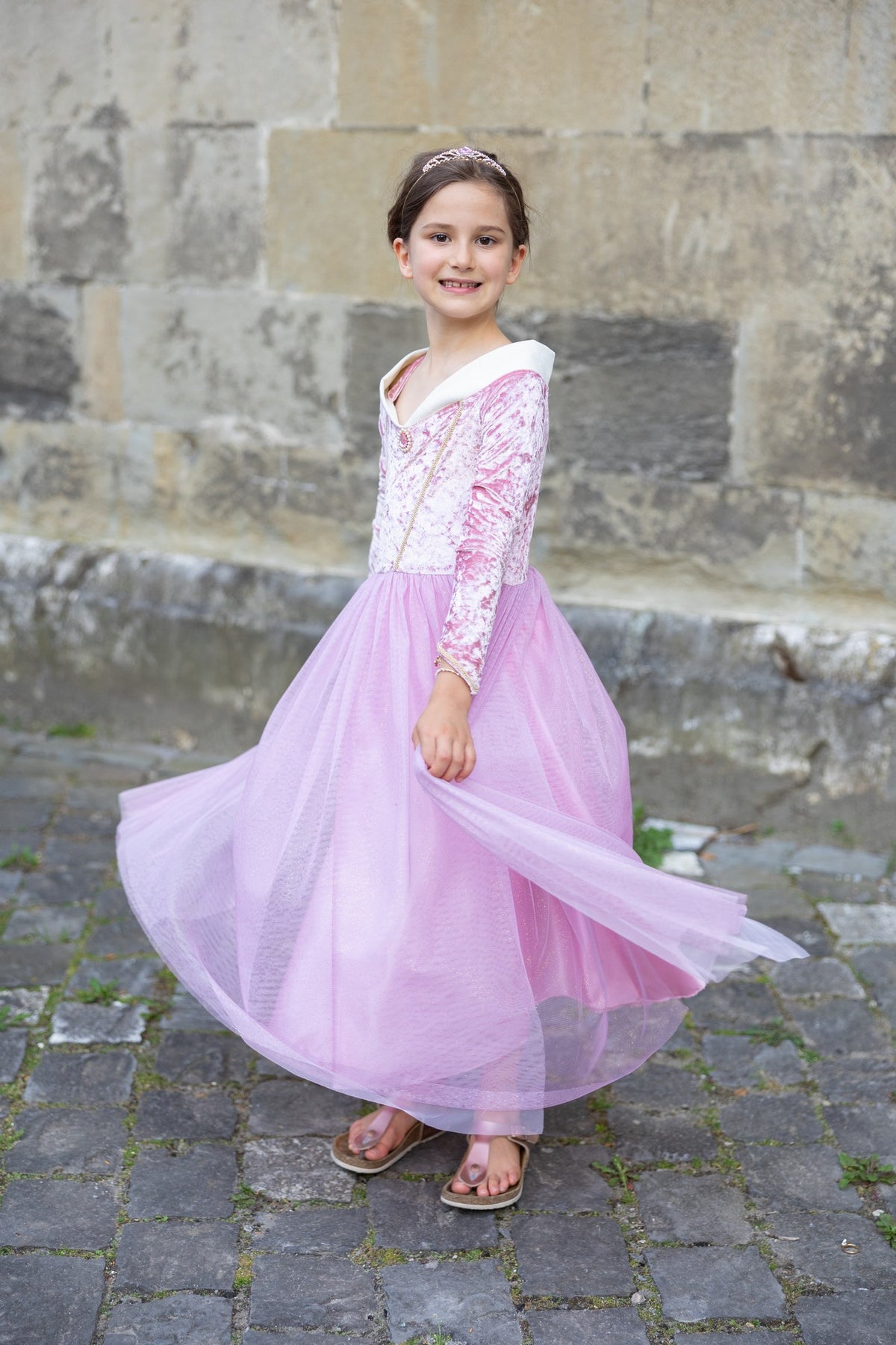Dornröschen Kleid 7-8 Jahre