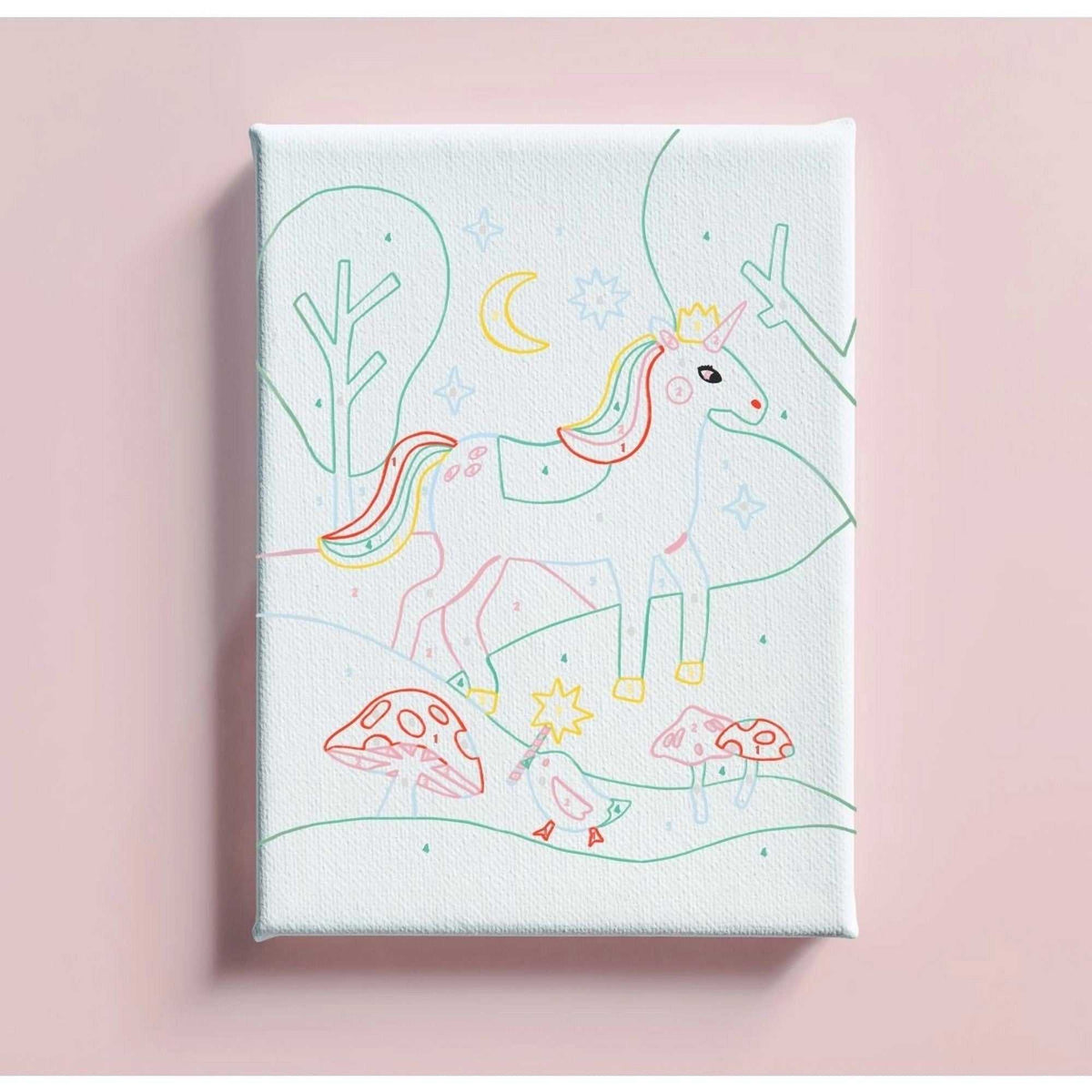 Malen nach Zahlen Set Kids - Einhorn