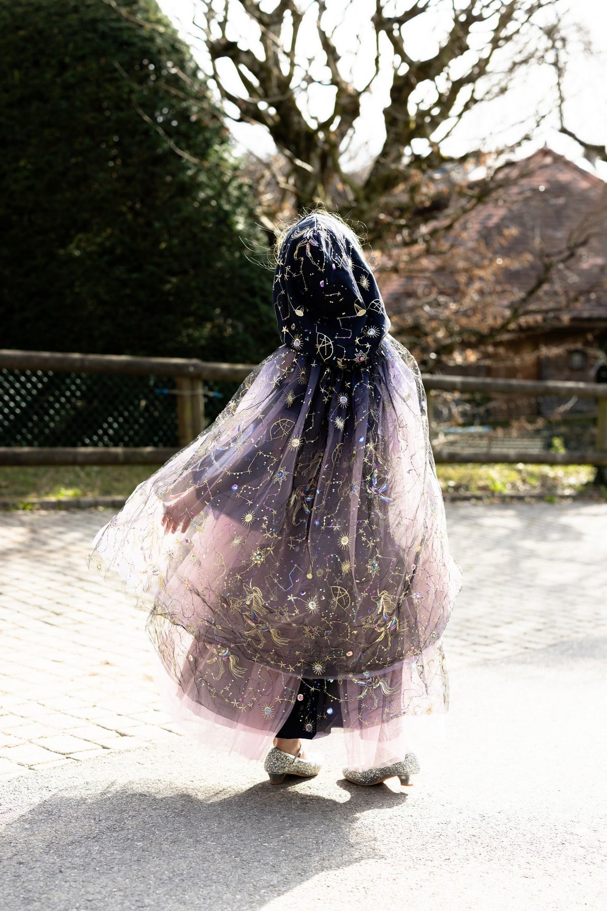 Verzaubertes Twilight Kleid 7-8 Jahre