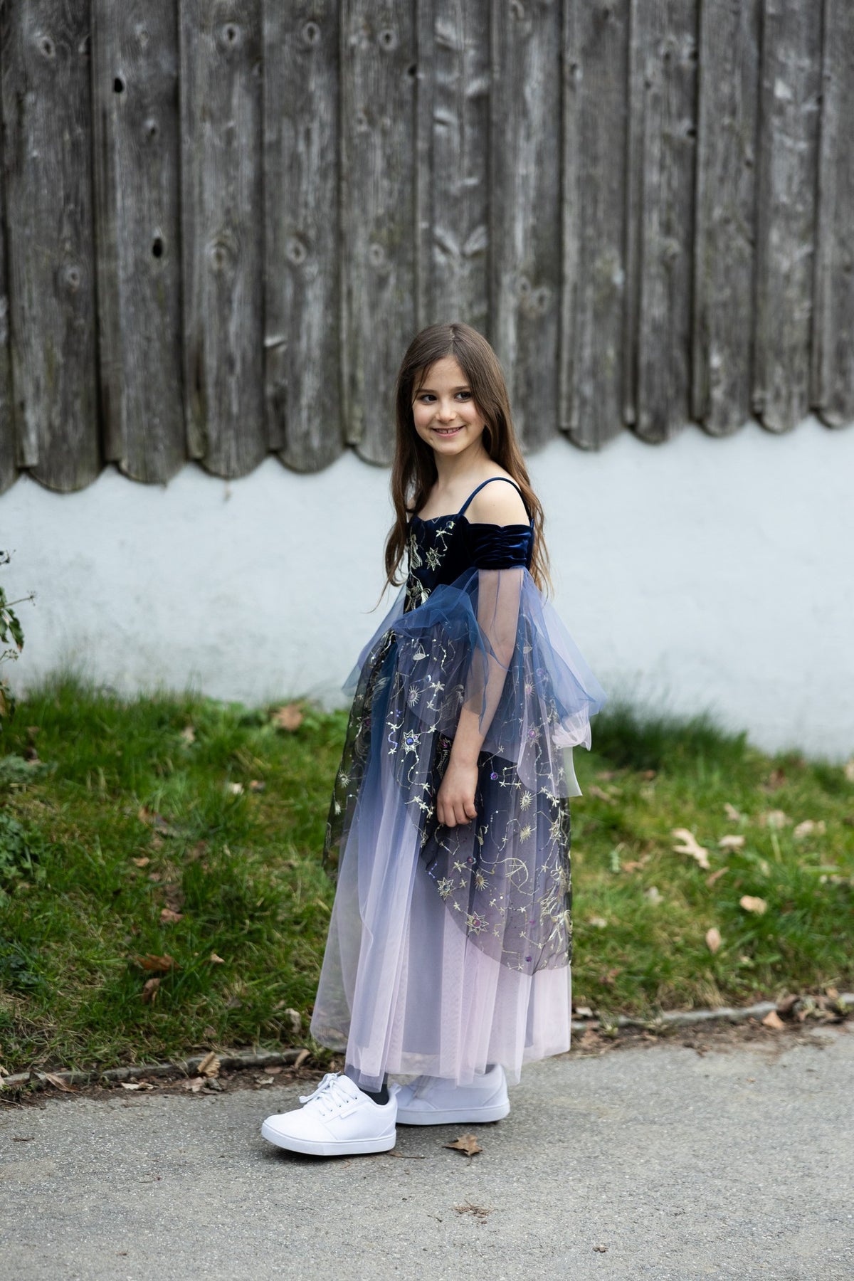 Verzaubertes Twilight Kleid 9-10 Jahre