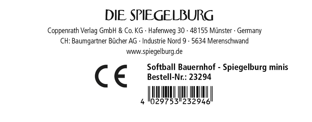 Softball Bauernhof - Spiegelburg minis
