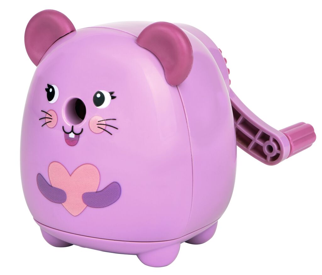 Tierischer Kurbelanspitzer (1 Stück)