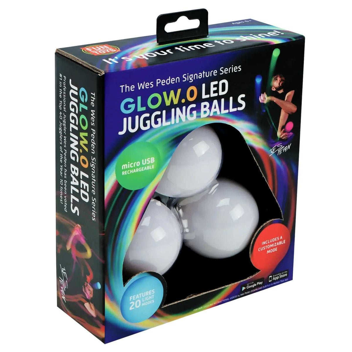 Jonglierball Set LED