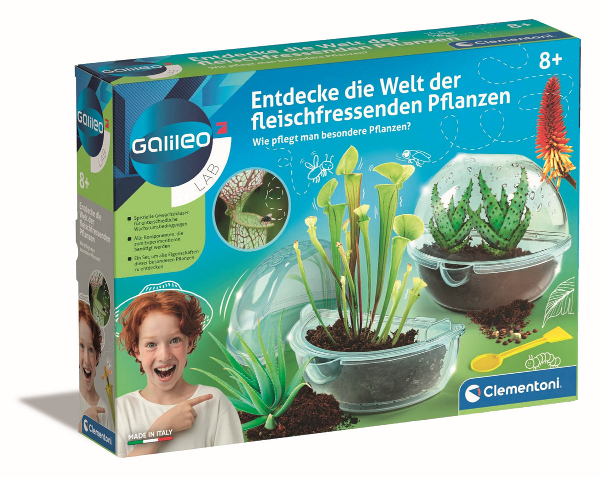 Entdecke die Welt der fleischfressenden Pflanzen