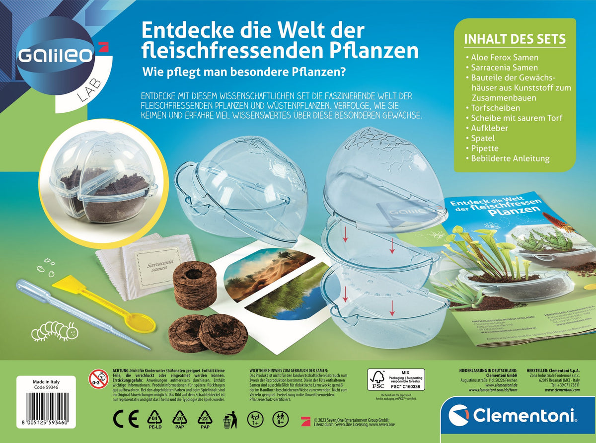 Entdecke die Welt der fleischfressenden Pflanzen