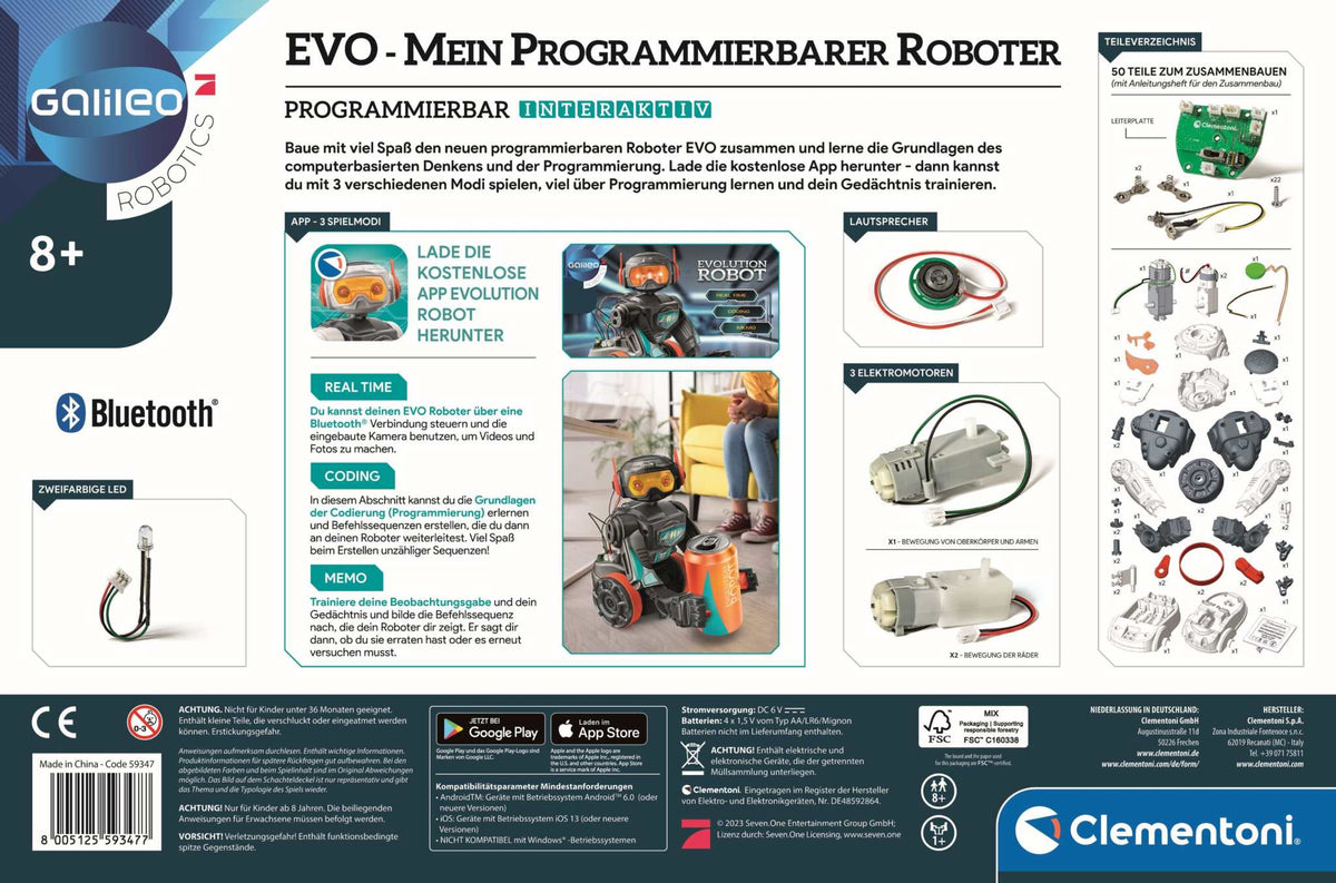 EVO - Mein programmierbarer Roboter