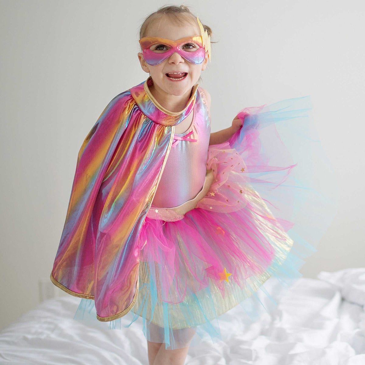 Super-Duper Tutu & Umhang & Maske 4-6 Jahre