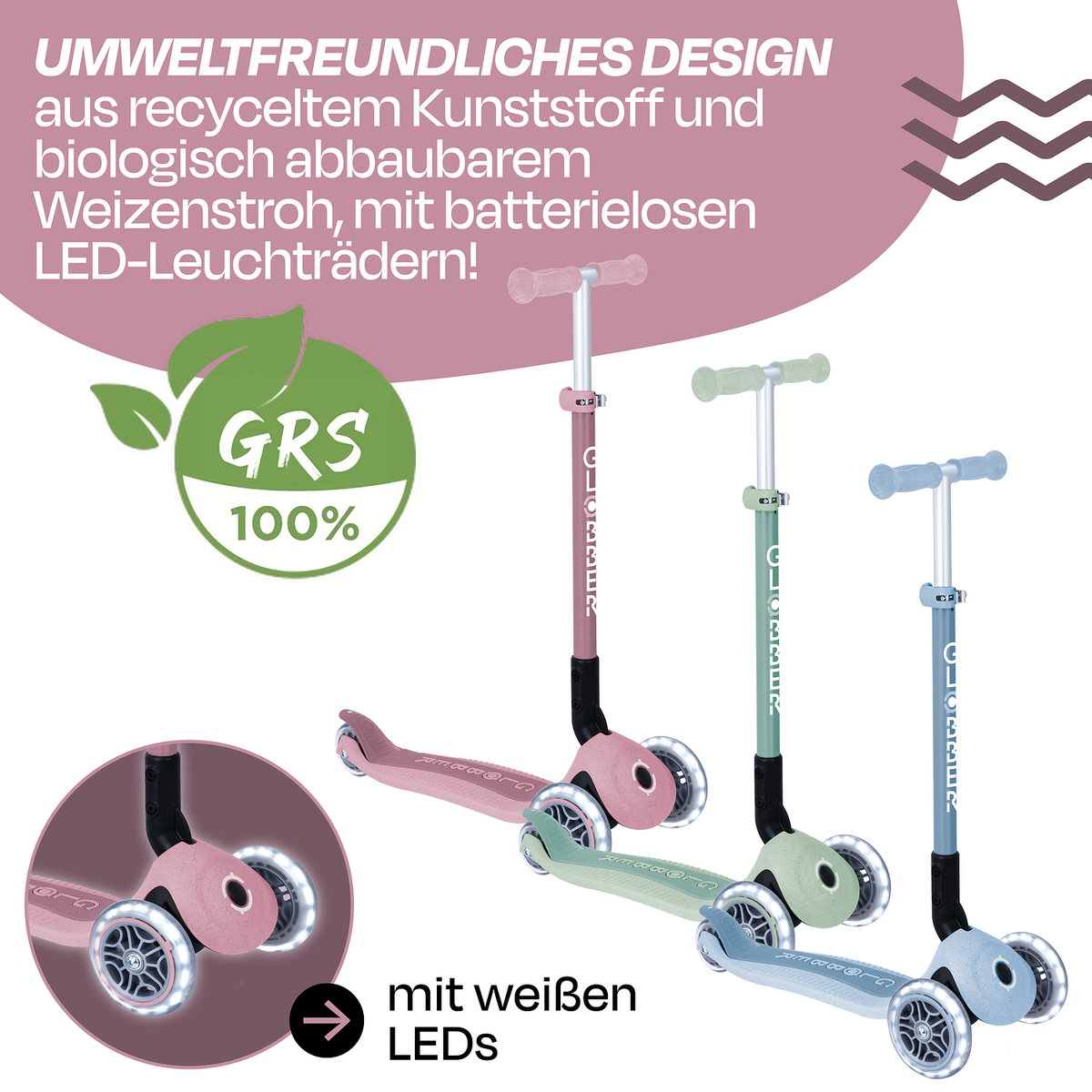 Roller Primo Foldable Lights Ecologic
