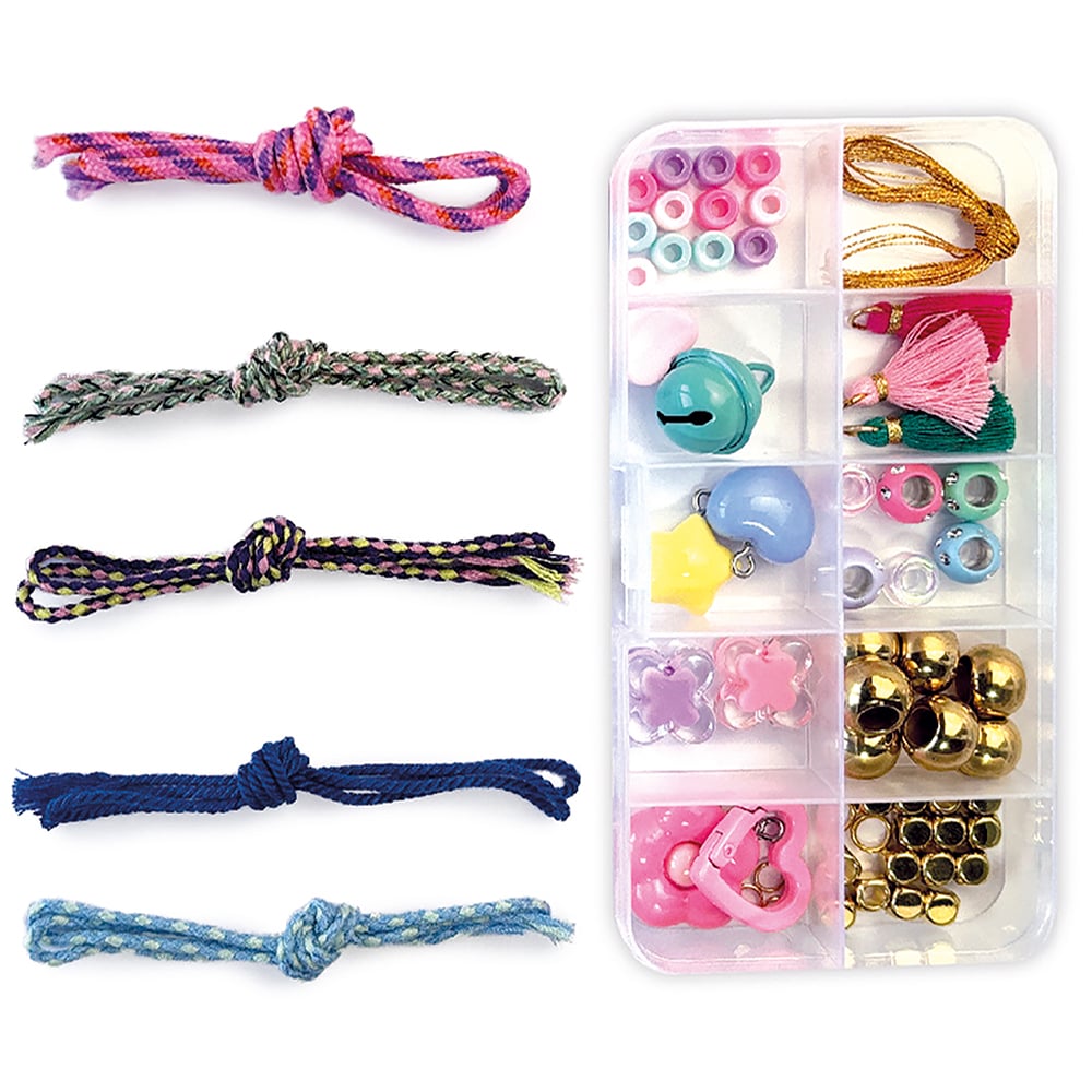 Schmuck basteln - Kordelbänder