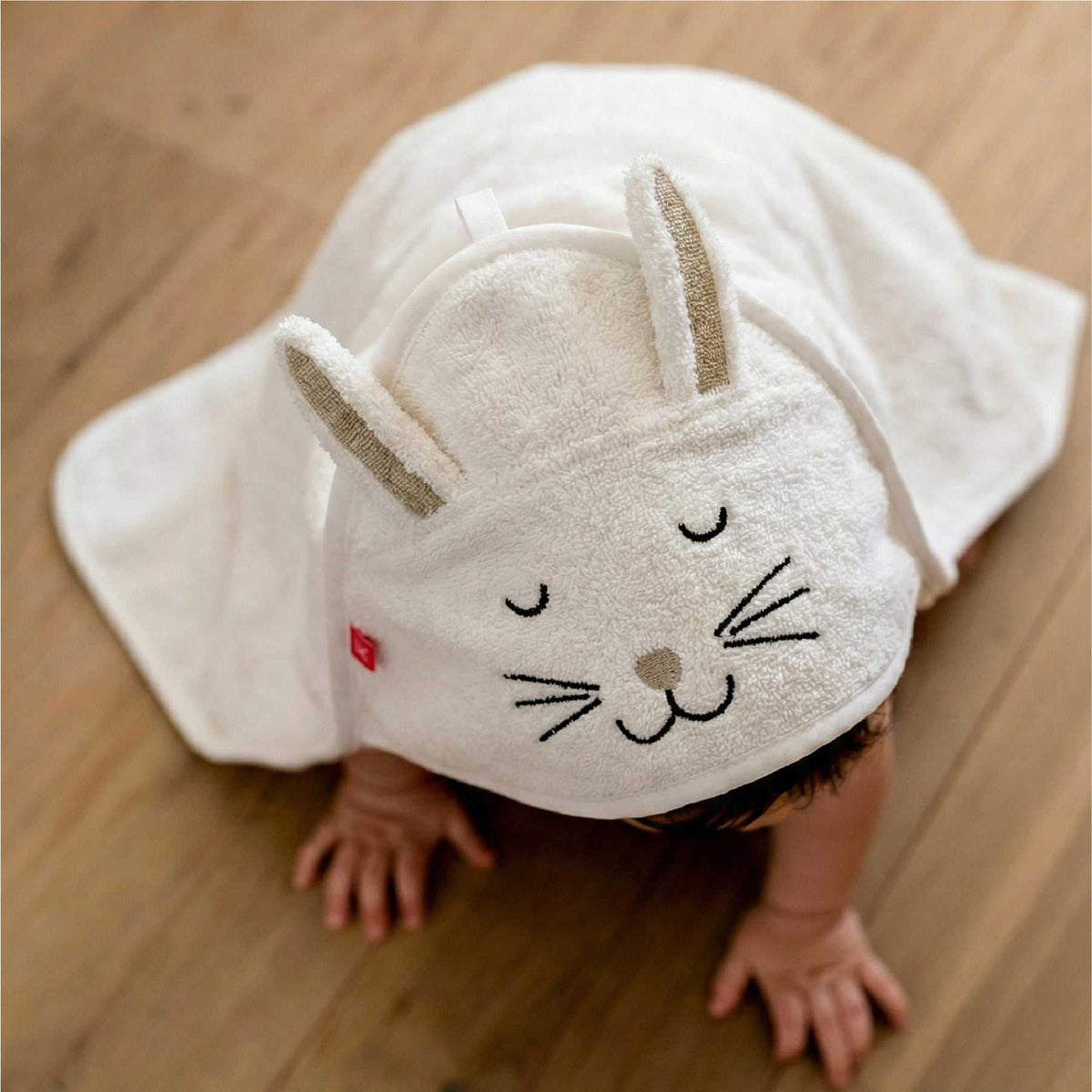 Kapuzen-Handtuch Hase