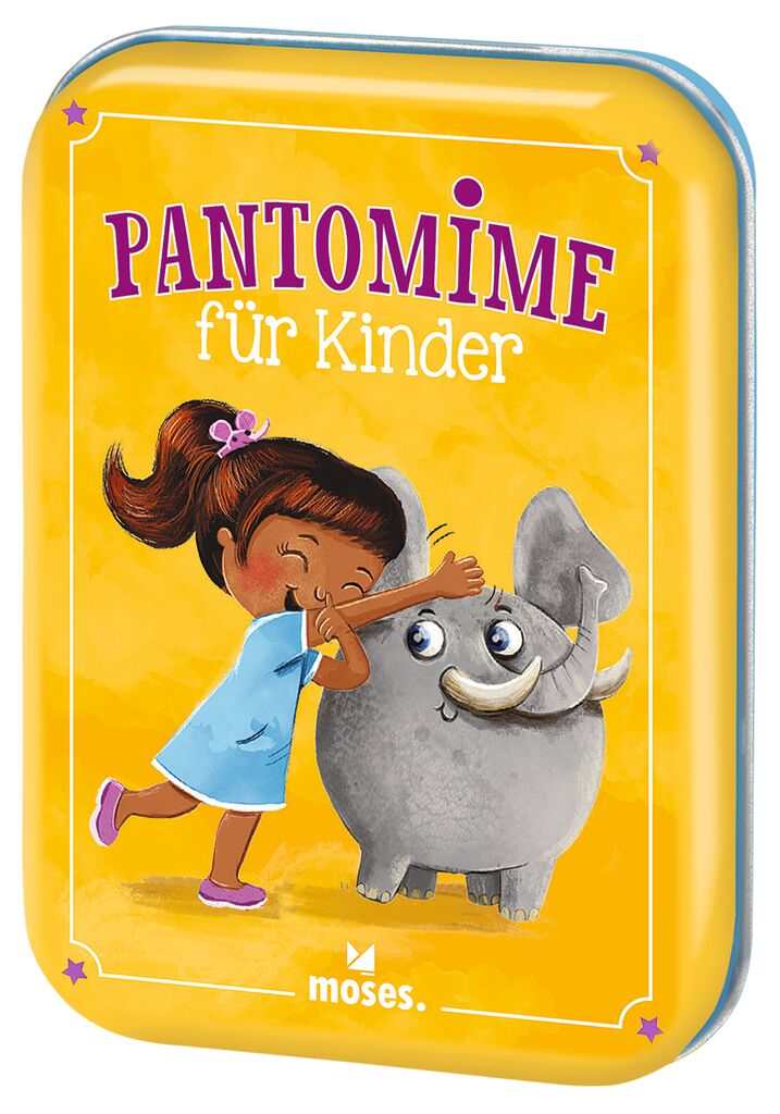 Pantomime-Spiel für Kinder ab 6 Jahren, spielerisches Begriffe erklären und raten