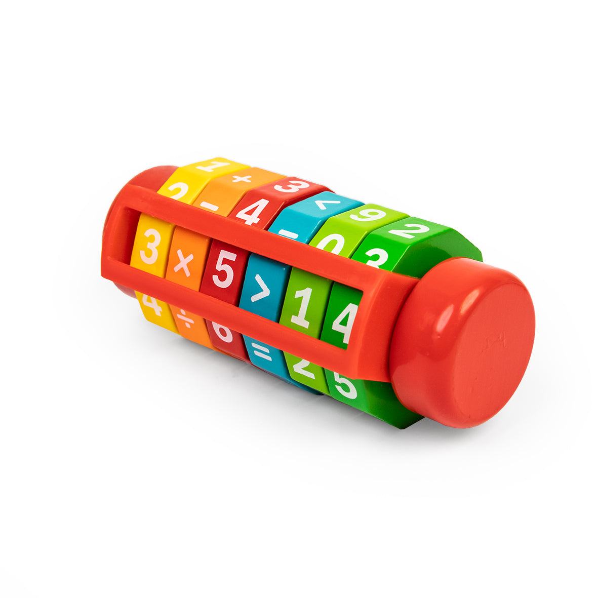 ABC SPASS Zahlenmeister aus Holz zur spielerischen Rechenhilfe und ideal als Geschenk zur Einschulung