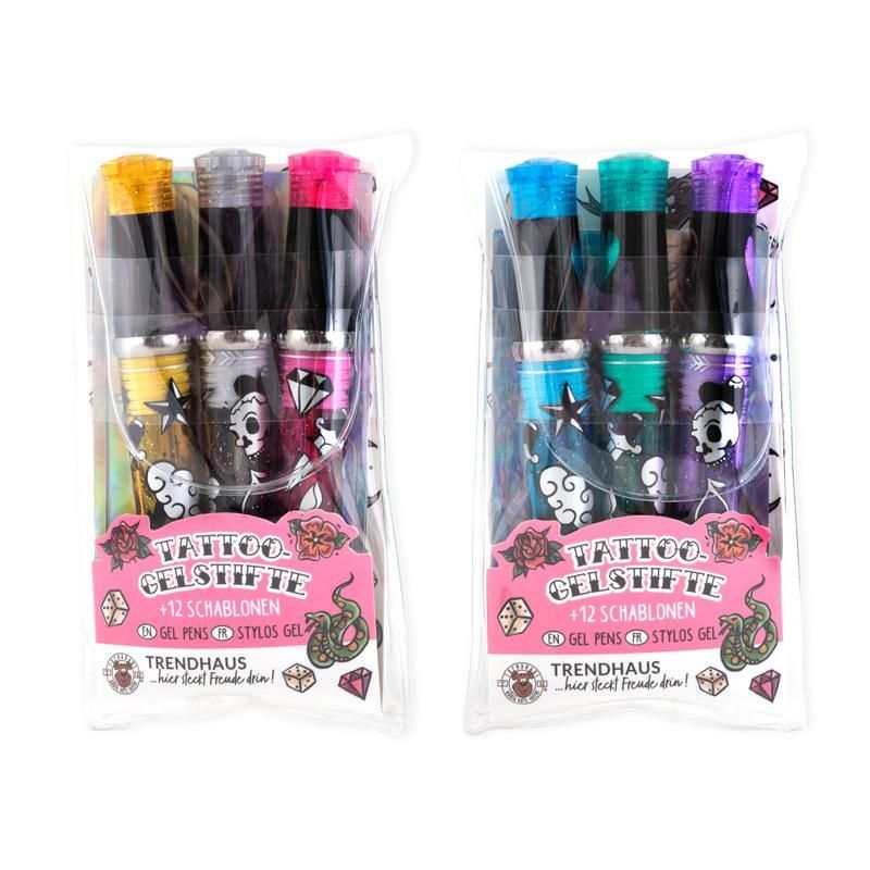 Tattoo Studio Gelstifte Glitzer