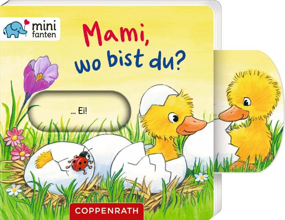 minifanten 37 children's book cover with baby chick and hidden animals in a search-and-find format