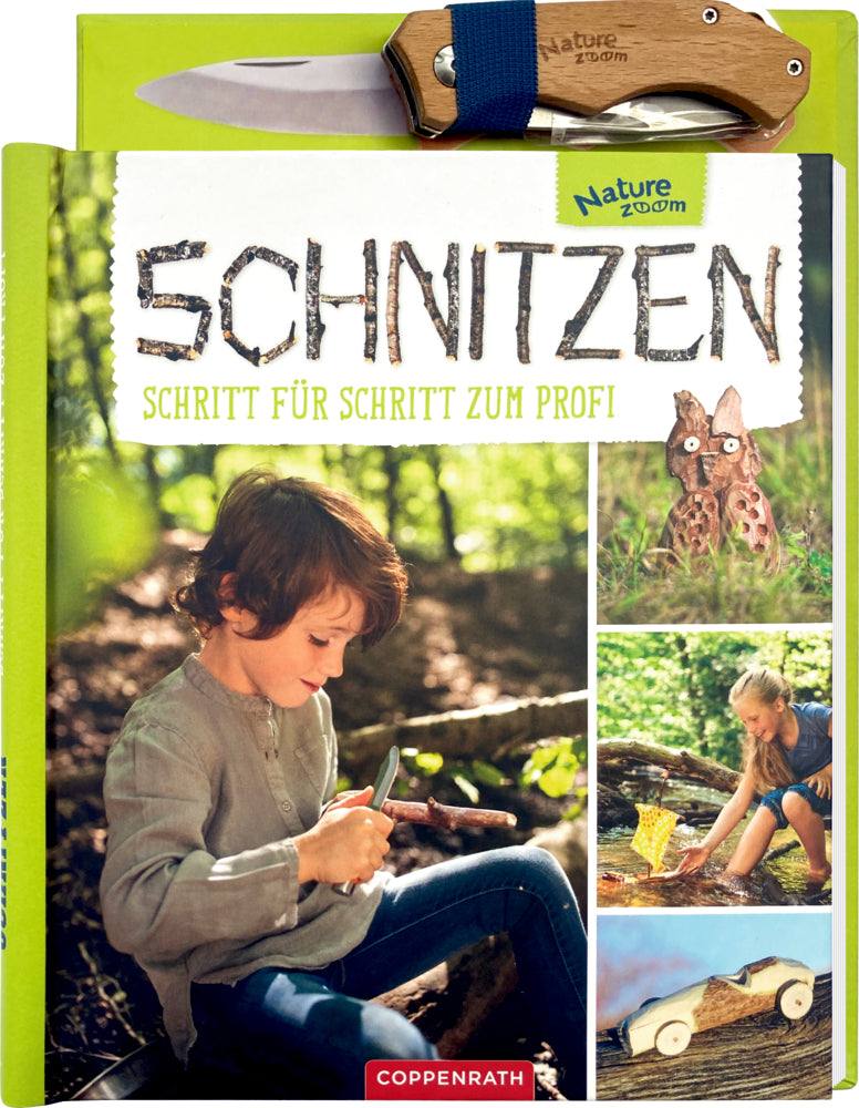Schnitzen Schritt für Schritt Buch mit Schnitzmesser und 30 Projekten für Kinder ab 8 Jahren