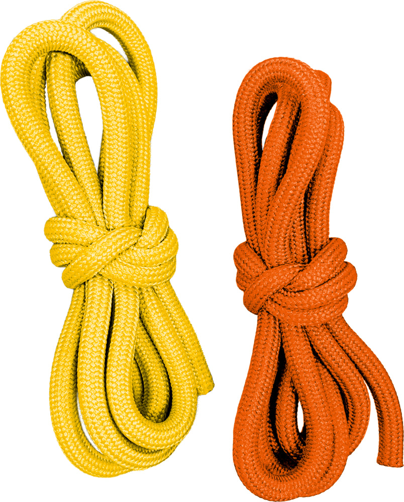 30 Knoten mit Seilen zum Üben