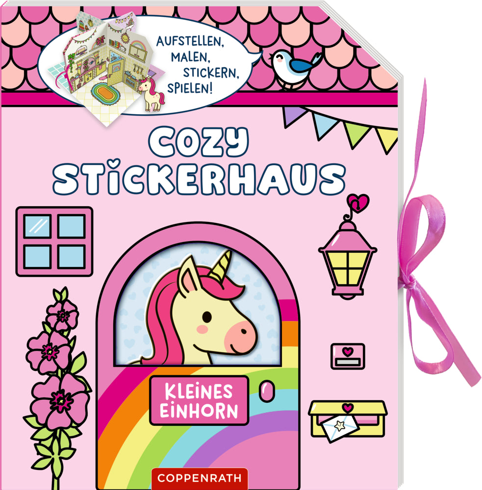 Cozy Stickerhaus - Kleines Einhorn