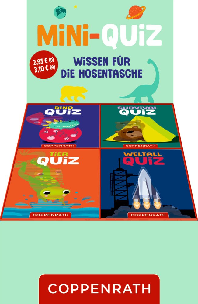 Mini-Quiz - Wissen für die Hosentasche (1 Stück)