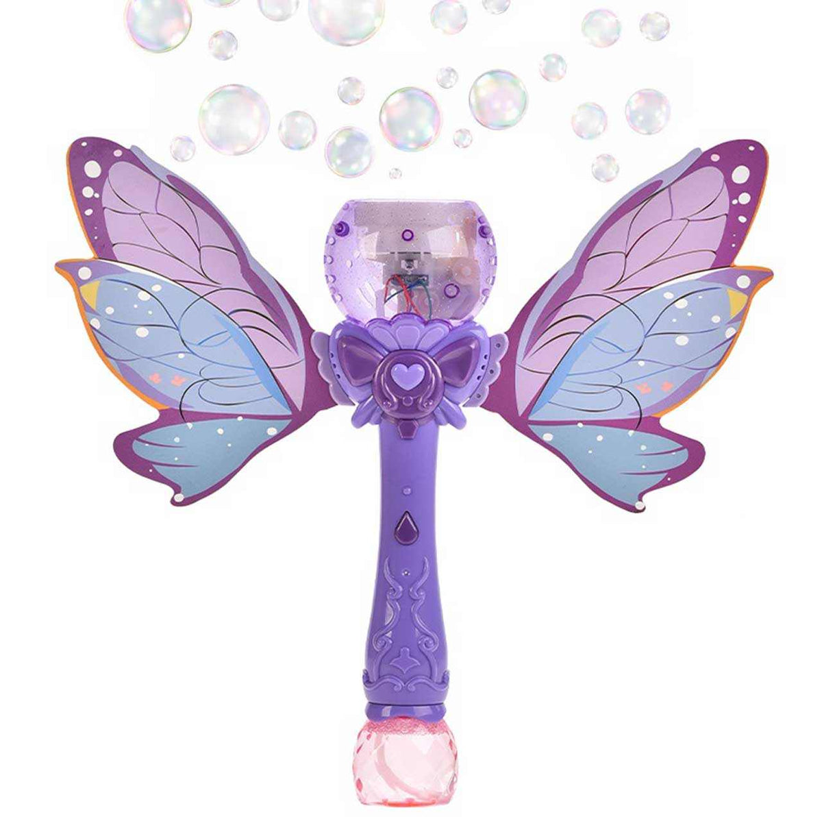 Seifenblasen Schmetterling mit Licht