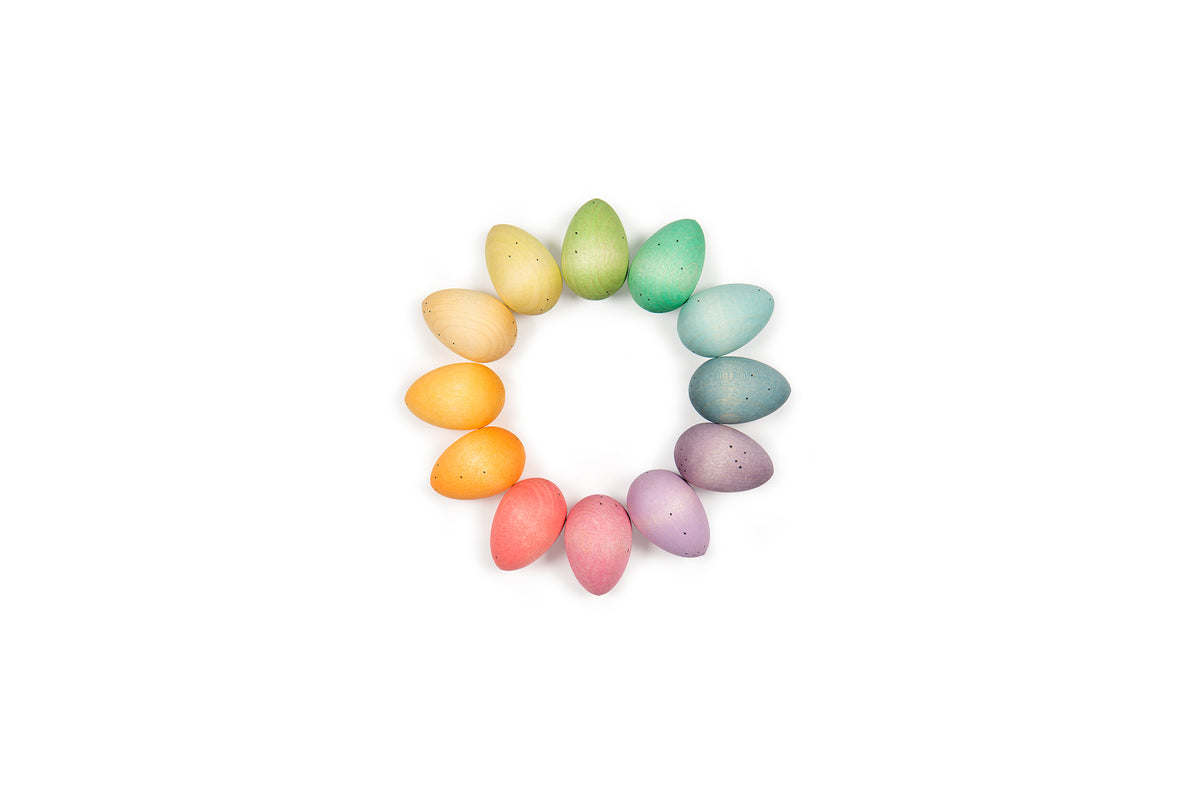 Holzspielzeug - Happy Eggs