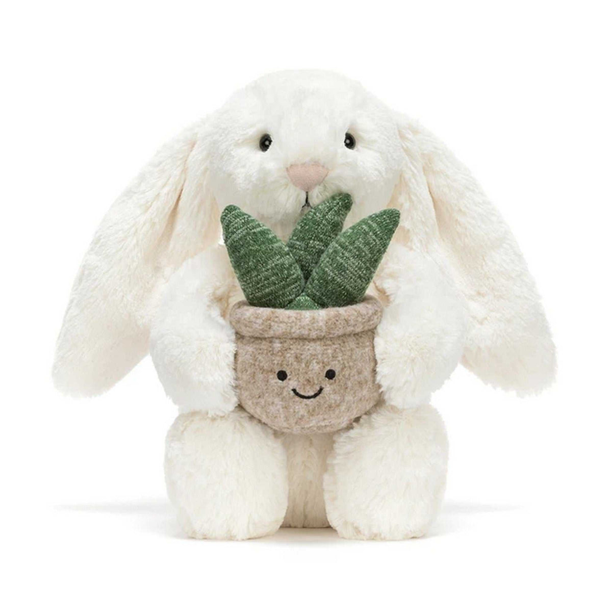 Hase mit Pflanze