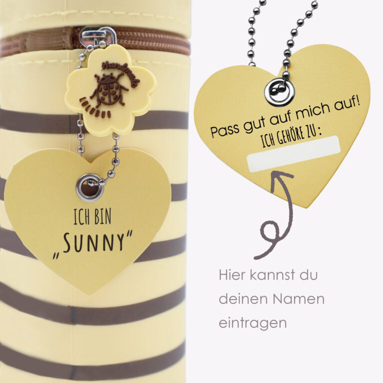 Silikon Federmäppchen Biene Sunny