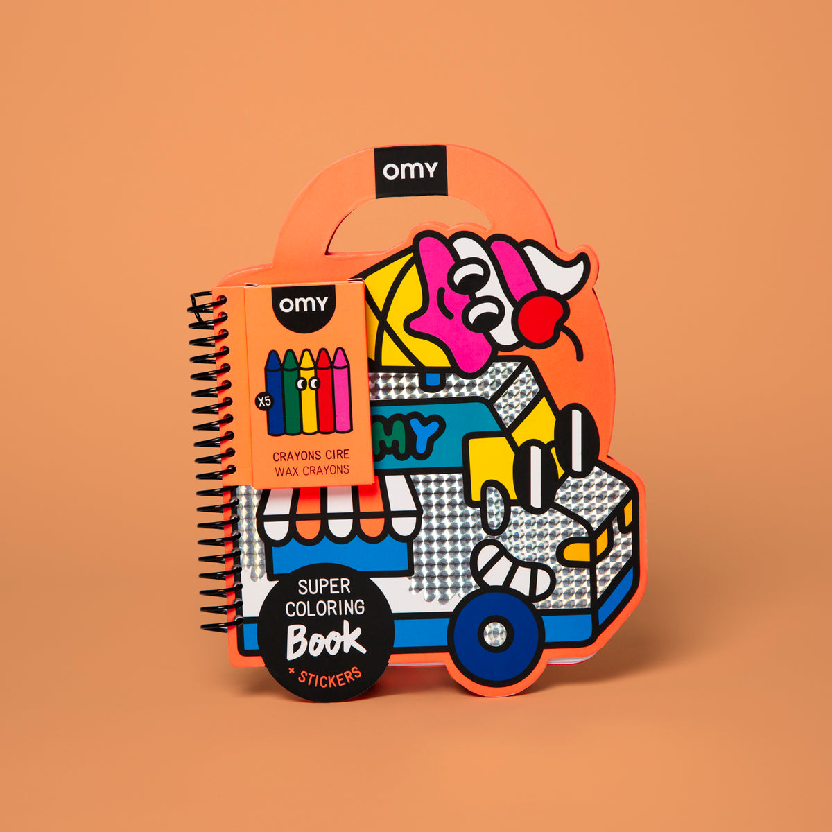 Super Mal - & Stickerbuch Yummy