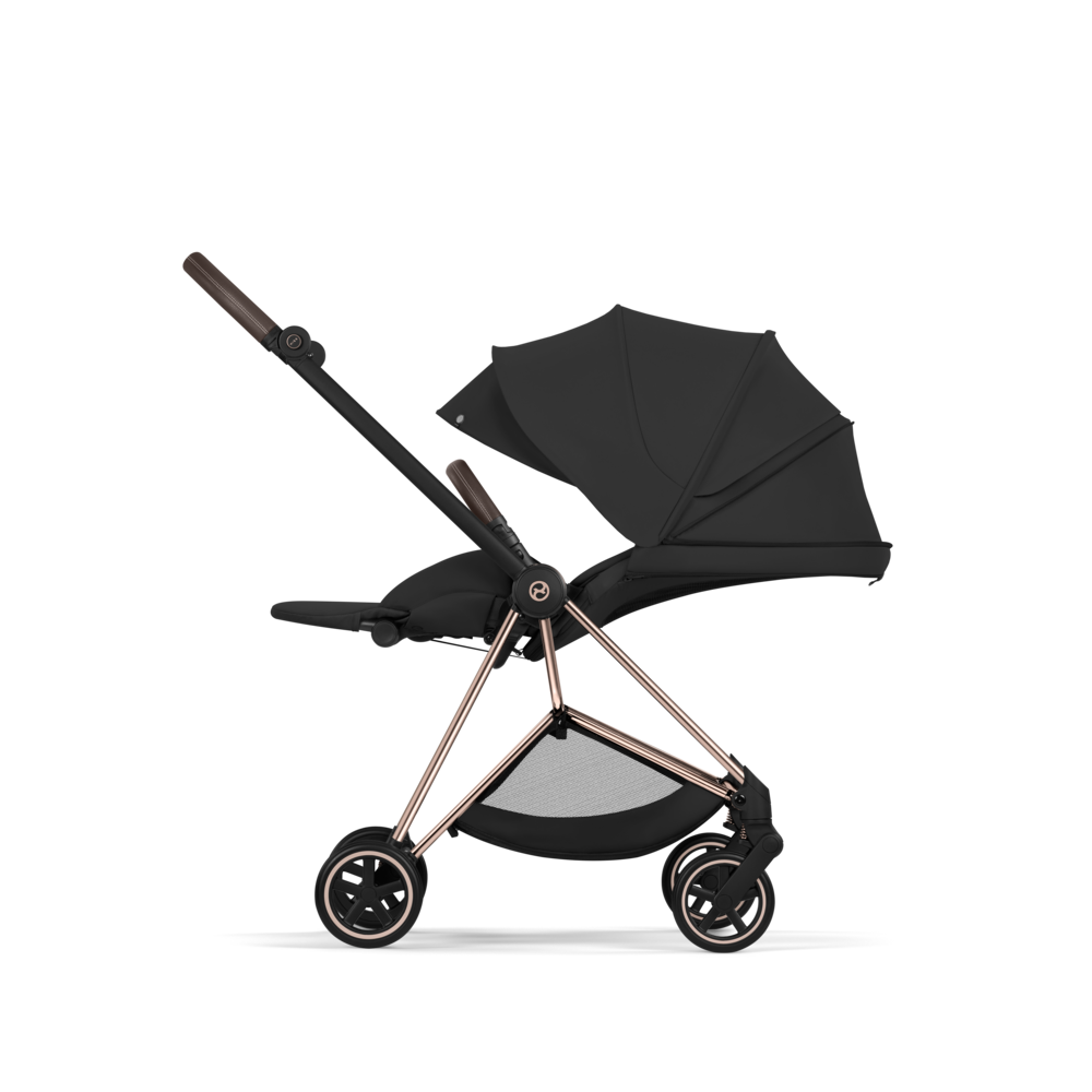 MIOS Comfort Rosegold incl. Babywanne faltbar Sepia Black