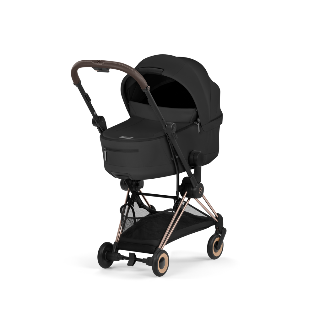 COŸA Comfort Rosegold incl. Babywanne faltbar Sepia Black