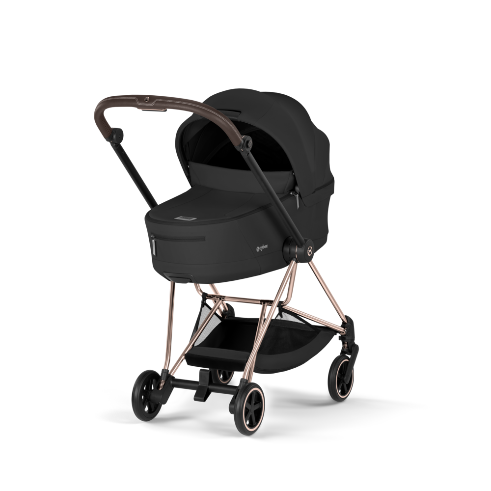 MIOS Comfort Rosegold incl. Babywanne faltbar Sepia Black