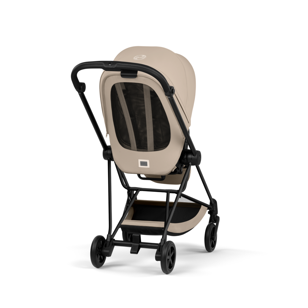 MIOS Comfort Matt Black incl. Babywanne faltbar Cozy Beige
